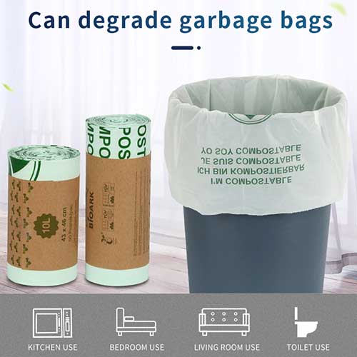 Biodegradable Degradable Trash Bags Perfect For - Temu